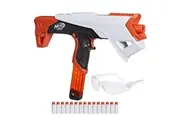 Nerf Pro Torrent Half-Length Blaster 15 Nerf Pro Half-Length Darts 150 FPS Pump