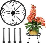 Outdoor Plant Stand, Multifunctional Display Decor Plant Stand, Heavy Duty Metal