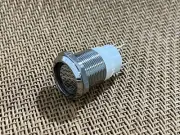 19mm 6V Car Blue LED Light Circular Metal Push Button locking Toggle Switch