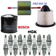 Tune Up Kit Filters Plugs For FORD E-350 SUPER DUTY V10 6.8L 1999-2000, 2002 (for: Ford)