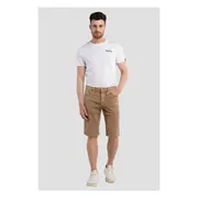 Replay Mens Casual Denim Shorts Waitom 573 Cream