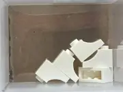 LEGO Parts - White Arch 1 x 2 Inverted - No 78666 - QTY 5