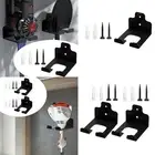 Garage Organizer Trimmer Rack Storage Hook Wall Mount for Brooms Drills Yard