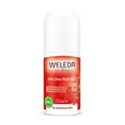 Weleda Pomegranate 24h Roll-On Deodorant | Flora & Fauna AU