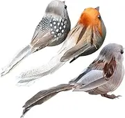 VALICLUD Simulated Bird Figurine Artificial Bird Crafts Decoration Colorful Animal Props