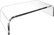 Laptop Stand Table Storage Stand,Simple Fashion Accessory, Computer Monitor Riser Desk Stand Monitor Stand Riser for Office Home Desk Desktop, 36x19x10CM