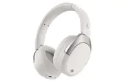 Edifier W830NB Active Noise Cancelling Wireless Over Ear Headphones, Foldable Lightweight Bluetooth Headset with Hi Res Audio, Dual Device Connection, 94 Hours Playtime Fast Charging White