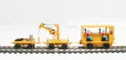 PUTT PUTT SPEEDER / CRANE / WORK CART MOW - DC -HO Scale -"SPECTRUM " NEW SEALED