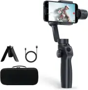 3-Axis Gimbal Stabilizer for iPhone 15 14 13 Pro Max XS X XR Samsung s23 s22 And