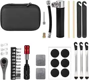 Cycling Tire Repair Kit - Portable Cycling Repasir Tool Set - Travel Tools Kit,s Mountain Maintenance Tool Set