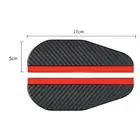 Rearview Mirror Rain Visor Eyebrow Carbon Fiber Sunproof For Car