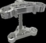Pro One MXV1 39mm Raw Aluminum Triple Tree for Harley Dyna Super Glide 95-05