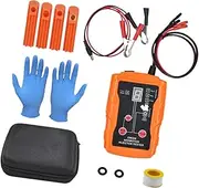 JicSuXi Fuel Injector Tester Cleaner Tool Kit with 40in Power Cord Professional Multifunctional 12V Repairing Supplies 8 Modes