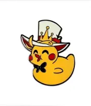 Lucifer's Rubber Duckie Hazbin Hotel Youtooz Pin
