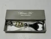 Murano Art Deco Collection Hand Held Bottle Opener SWIRL DESIGN