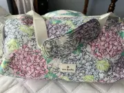 NEW! Vera Bradley Lighten Up Medium Active Duffel Bag - Happy Hydrangeas