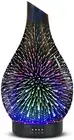 Essential Oil Diffuser 120ML Aroma Ultrasonic Humidifier with Handmade Glass BPA