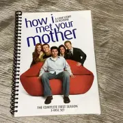 Handmade Spiral Notebook/Journal, DVD Insert Artwork-How I Met Your Mother