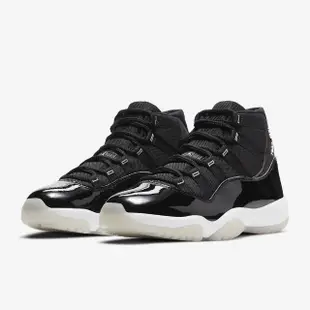 【NIKE 耐吉】WMNS AIR JORDAN 11 RETRO JUBILEE 女鞋 黑色(AR0715-011)