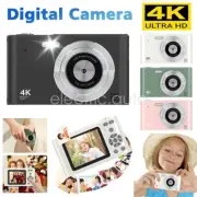 4K HD Digital Camera Display Screen 48MP 16X Zoom Anti-Shake Cam Video Recorder