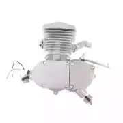 Silver 50-80cc 2 Stroke Gas Engine Motor For Motorized Bike Cycle & fuel