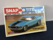 Vintage Monogram Sealed Snapfit 70 Mustang Mach I 1/32 Model Kit 1030 #1