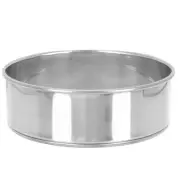 Soil Mesh Strainer Multifunctional Sieve Stainless Steel Sifter Large Soil Sieve