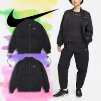 在飛比找蝦皮商城優惠-Nike 外套 NSW Varsity 女款 黑 雙面穿 飛