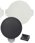 recolte RIH-1 Tabletop Induction Cooking Gray(Griddle Plate)