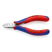 KNIPEX 77 12 115 Electronics Diagonal Cutters 4,53" with soft handle