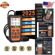 Advanced Scanner Diagnostic Tool with QR Code Printing and Shortcut Functions