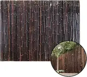 Garden Privacy Fencing Screening Roll Outdoor Japanese-Style Sunshade Decoration Wind Screen for Wall Partition Terrace Balcony Railing Bamboo, 2 Colors, 12 Sizes Interesting