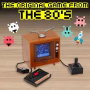 Atari 2600 Mini Arcade Console - 10 Classic Games with Real Gameplay & Sound
