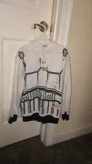 LEGO Star Wars boy’s storm trooper hoodie white 8USA