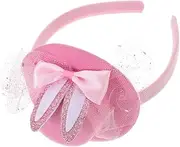 Bunny Headband Hair Bands Head Band Rabbit Cosplay Headband Hair Clasp Rabbit Costume Headband Rabbit Ear Headwear Decor Rabbit Ear Headdress Easter Hat Headband Cloth