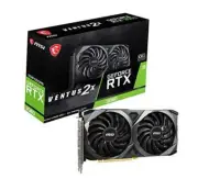 GeForce RTX 3060 Ventus 2X 12G OC, Gaming Graphics Card - VENTUS 2X 12G OC