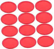 Toyvian 20pcs Small Ice Hockey Pucks Game Table Accessories Replacement Pucks for Tabletop Hockey Design for Compatible Game Tables Vibrant