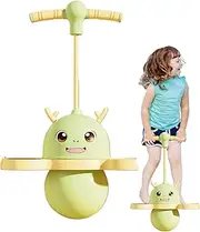 Balance Jump Balls for Kids,Sports Balance Bouncing Ball for Kids with Handle - Bouncing Ball for Jumping, Training Ball, Cartoon Patterns for Adults, Indoor Outdoor, Balancing
