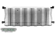 T-Rex Horizontal Bar Billet Aluminum Grille Insert-Brushed; 6204933 (for: Jeep)
