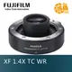 FUJIFILM XF 1.4X TC WR 恆昶公司貨 增距鏡 加倍鏡【鴻昌】 富士 1.4倍 鏡 XF1.4X