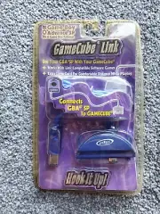 Nintendo Intec Game Cube Link Game Boy Advance SP GBA New Sealed! Blue