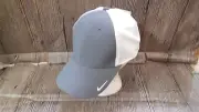 Nike Breeders' Cup Two-Tone Golf Hat Cap Legacy 91 - Gray & White Wells Fargo