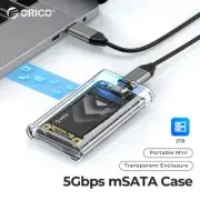 ORICO Mini mSATA SSD Case to USB 3.2 Gen1 SSD Enclosure Adapter