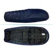 Fit For Royal Enfield GT & Interceptor 650 "D18 Genuine Leather Dual Seat, Blue"