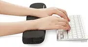 Warm Keyboard Pad, New 2024 Design Heated Keyboard Pad, Ergonomic Wrist Rest Pad, Infrared Heat, Hand Warmer, Wrist Warmer, USB Device