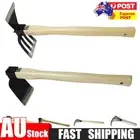 5-Claw Rake with Wooden Handle Mini Hoe and Cultivator Garden Hand Hoe & Tiller