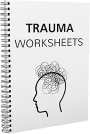 Trauma Recovery Workbook, Distress Healing Journal, 8.27x5.51 Inches Portable & Convenient, Alleviate Emotional Problems Guide for School, Outdoor Activities and Business Trips