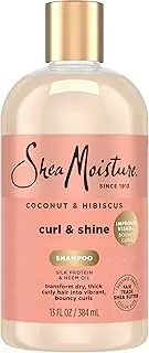 Shea Moisture Coconut Hibiscus Curl Shampoo 13 Ounce