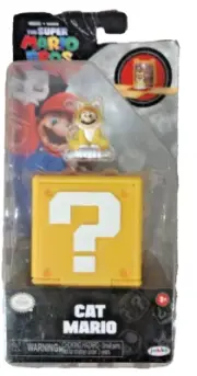 Cat Mario!! Brand New Super Mario Bros. Movie Mini Figure