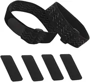[Healeved] Anti-fall Boots Elastic Straps Elastic Band High Boot Accessory Boots Accessory Elastic Boot Strap Adjustable Straps Knee Boots Straps Boots Band Boots Belt Strap Nylon Black